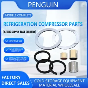 Cold Room Condensing Unit Refrigeration Compressor parts Stainless Steel Main Bearing Bush Shaft Seal